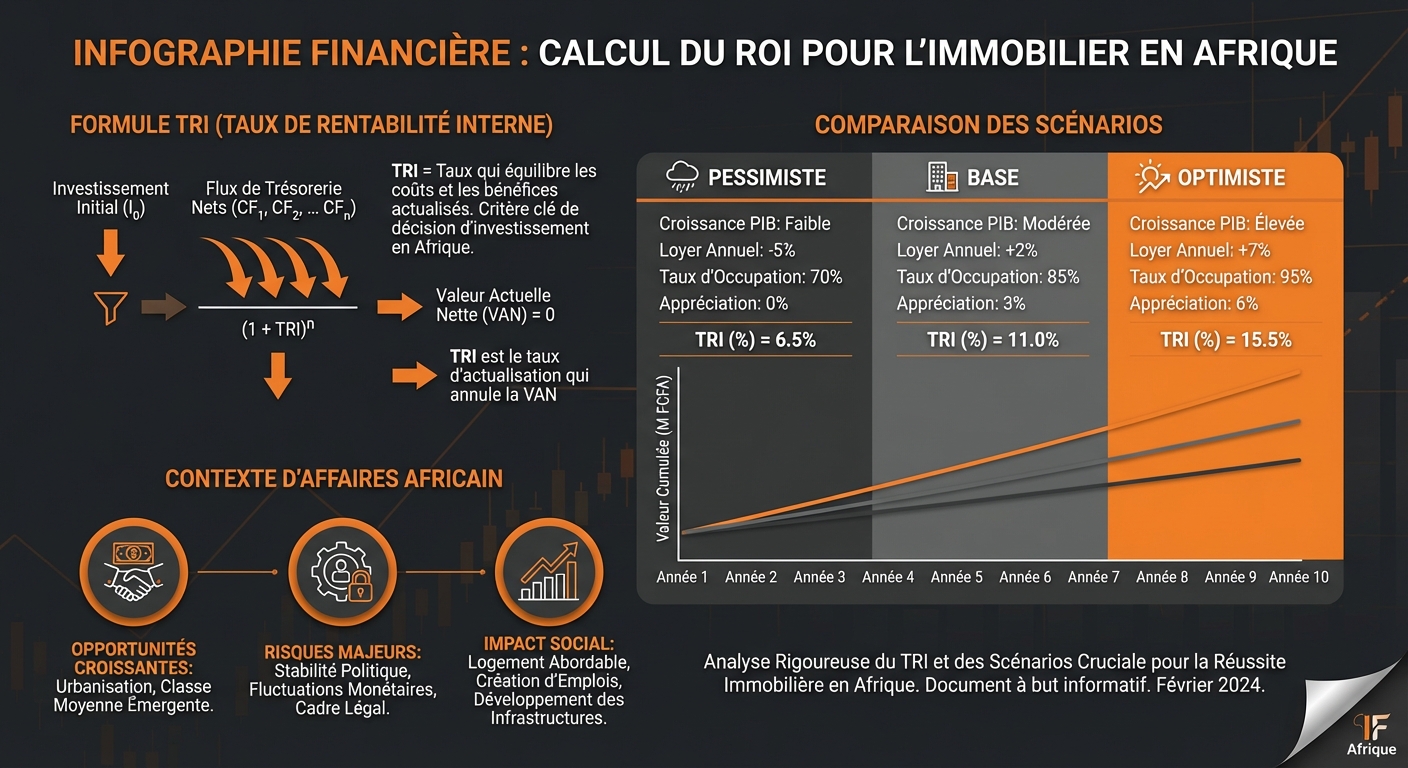 Rentabilité immobilier Afrique
